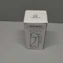 YARRAMATE 16oz/470ml Glass Olive Oil Sprayer for Cooking with Stickers, 2 in 1 Oil Dispenser for Kitchen Gadgets, Food Grade Premium Spray Bottle for Salad, Frying, BBQ (Creamy White)