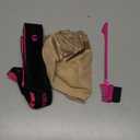 Lace Wig Grip Cap for Women - Medium Size Snug Fit 4x5 Transparent Swiss Lace Non-slip Glueless Wig Gripper with Ear-Cutouts Adjustable Velcro Headband (Light Brown)