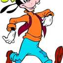 Cute Cartoon Dog Walking Cartoon Adorable Cartoon Girls Boys Kids Room Studio Children Design Animated Colorful Nice Pretty Elevate Home Vinyl Visual Decoration Creative Aesthetic Art 24x26 inch