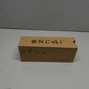 ONCAI Flip Flops for Women, Beach Thong Sandals Womens with Arch Support, Dressy Rhinestone Comfortable Yoga Mat and Non Slip Rubber Soles for Summer US Size 5-11 (8, Black/Khaki)