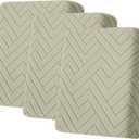 Couch Cushion Covers Non Slip Stretch Sofa Slipcovers,Khaki | Anti-Slip, 3-Pieces, Elastic Bottom, Stretchy, Pet Friendly, Machine Washable, Durable, for Sofa, Couch, Chair, Living Room