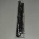 Black Tension Curtain Rod 30 to 64 Inch,Adjustable Curtain Rod,Shower Tension Curtain Rod No Drilling,7/8" Spring Curtain Rods for Windows Closet Doorway Door (Black 1 Pack)