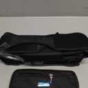 TOPDesign Universal Baby Stroller Organizer, Stroller Caddy with Detachable Mesh Bag & Heightened Insulated Cup Holders & Non-Slip Secure Hooks Accessories, Fits Most Strollers (Black)