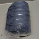 BEDELITE Fleece Throw Blanket for Couch - 300GSM Soft & Warm Fluffy Navy Blanket, Decorative and Giftable Striped Blankets for Women, Men, 50"x60"