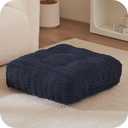 2 Count ZOEMO Floor Pillow Cushion for Adults, Meditation Cushion Pillow, Large Square Floor Sitting, for Tatami Living Room or Yoga, 22x22 Inch