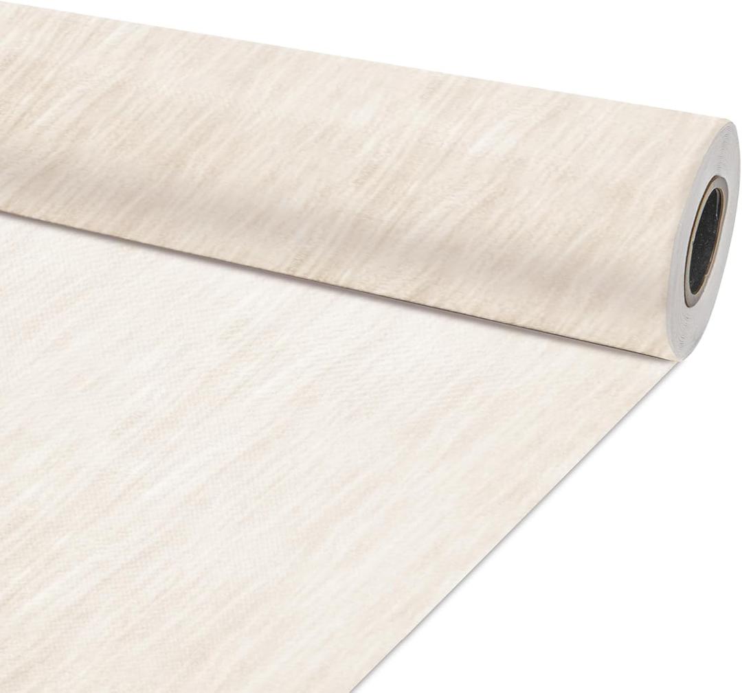 White Shiplap Bulletin Board Paper Roll,14.8FTx47IN Large Reusable Waterproof Erasable Classroom Wall Background Backdrop, Fade-Resistant Fabric Wrapping Paper School Decors Teacher Supplies