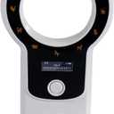 NetumScan Upgraded Pet Microchip Reader, 1024 Data Storage Portable Pet Chip Scanner Rechargeable Animal ID Tag Scanner with Stable OLED Display for ISO 11784/11785,FDX-B and ID64 RFID EMID-206C