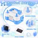 Electric Balloon Pump,Portable Electric Balloon Blower Machine Balloon Air Pump Dual Nozzle,for Birthday Shower Balloons Party Decorations