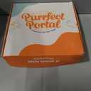 Purrfect Portal Meow Manor XL Interior Cat Door No-Flap Pet Door for Interior Doors, Easy DIY Installation, Cat Door for Cats up to 30 lbs, White