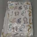 KeaBabies Toddler Pillow with Pillowcase, Jumbo 14X20 - Soft Organic Cotton Toddler Pillows for Sleeping - Machine Washable - Perfect for Travel, Toddler Bed Set (Wild Count)