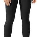 ODODOS Women's Cross Waist Yoga Leggings with Inner Pocket, 23"/25"/28" Gathered Crossover Workout Yoga Pants XS