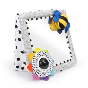 Sassy Tummy Time See Me Floor Mirror for Ages 0+ Months (80928) (White)