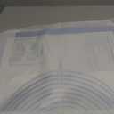 Pastrty Mat for Dough Rolling, Silicone Baking Mat with Measurement, Fondant Mat for Making Cookies Macarons Bread Pizza Oven Mat, Silicone Mat for Baking (26"L x 16"W, Blue)