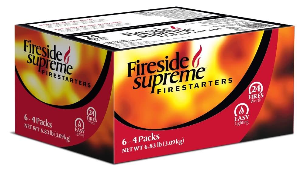 Fireside Supreme Firestarters, 24 pack