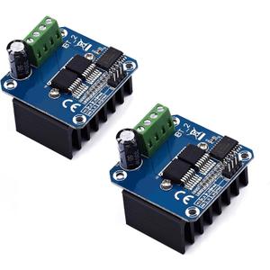 Teyleten Robot BTS7960 43A High Power H-Bridge DC Motor Driver Module DC Motor Controller Module for Arduino Smart Car 2pcs