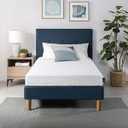 ZINUS 6 Inch Twin Cooling Essential Memory Foam Mattress [NewVersion], Fiberglass Free, Medium Feel, Breathable Cooling Layers, Certified Safe Materials