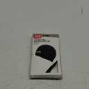 TYR Adult Wrinkle Free Silicone Swim Cap for Drag Reduction and Hair Protection (Black)