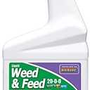 Bonide Liquid Weed & Feed 20-0-0, 32 oz Ready-to-Spray Weed Control and Fertilizer for Outdoor Lawn & Garden Use