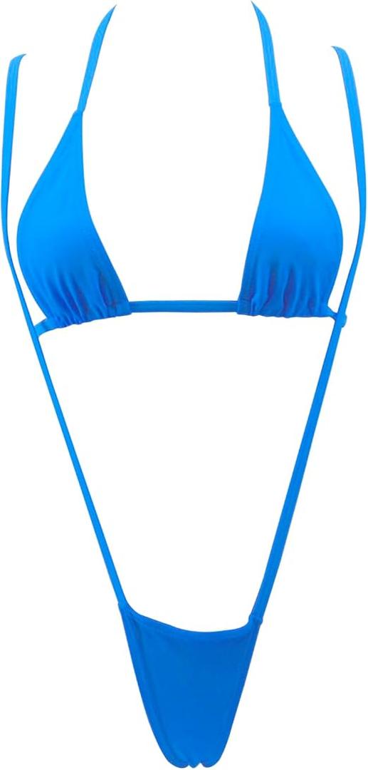 Micro Blue Bikini One Size