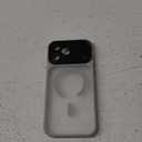 Spigen for iPhone 17 Pro Case, Ultra Hybrid MagFit [TPU Covered Camera Control] [Anti-Yellowing] [Compatible with Magsafe] - Frost Natural Titanium