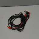 ZB-KIT16 Oscilloscope Probes,BNC to Alligator Clips, Mini Test Clips, Dual BNC Coaxial Cable, Stackable Banana Plug, Plugged Banana Plug (6 Pack)
