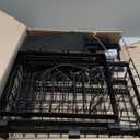 Over Sink Dish Drying Rack (Expandable Height/Length) (31-39.5L x 12W x 34-38H inches) Snap-On Design Large Dish Drainer Storage Counter Organizer