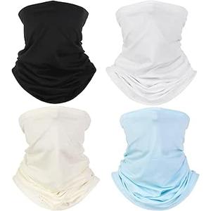 YRANXQUN Ski Mask for Men Women, Balaclava Full Face Head Neck Gaiter Cover, Summer UV Protection Cooling Outdoor (Black Light Gray Dark Gray, One size) 5 PCS YRANXQUN Ski Mask for Men Women, Balaclava Full Face Head Neck Gaiter Cover, Summer UV Protection Cooling Outdoor (Black Light Gray Dark Gray, One size) 5 PCS