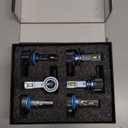 ZSTOPCL Fit for Ford Ranger 2019-2023 Light Bulbs, High/Low Beam Fog Light Bulbs Combo, 800% Brightness, 6000K Cool White, Plug and Play, Pack of 6