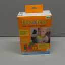 The First Years Take & Toss Straw Cups - Spill-Proof Kids Cups with Snap-On Lids and Straws - Portable and Dishwasher Safe Party Pack - Rainbow - 10 Oz - 20 Count - Ages 18 Months and Up
