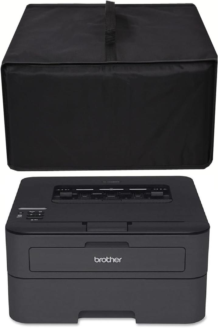 Heavy Duty Antistatic Water-Resistant Nylon Fabric Printer Dust Cover Case Protections for Brother HL-L2340DW / HL-L2300D / HL-L2360DN / HL-L5100DN A4 Mono Laser Printer