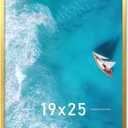 Gold 19x25 Picture Frame Lightweight yet Durable Frame Wall Hanging