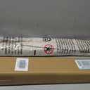 LazBlinds No Drill Cordless Roman Shades, 27'' W x 48'' H, Beige