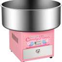 Electric Candy Cotton Maker Commercial Candy Cotton Machine for Kids with 20 Inch Stainless Steel Bowl Party Home Festival Pink