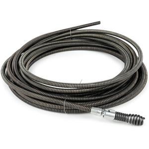 Drain Cleaning Cable, 5/16 In. x 25 ft.Replace 62235,Compatible with G2037506, 4MY89, 4Z661, G1501245 Drain Cleaning Machines