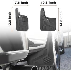 Muslogy for 2023+ Colorado Mud Flaps Without Fender Flare Front Splash Guards No Drilling Required Compatible with Chevy Colorado Without Fender Flare 2023 2024 2025 Muslogy for 2023+ Colorado Mud Flaps Without Fender Flare Front Splash Guards No Drilling Required Compatible with Chevy Colorado Without Fender Flare 2023 2024 2025