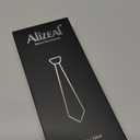 Alizeal Men's Solid Color Tie with Pocket Square 3.15inches Necktie Set (#A1-114-magenta)