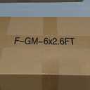 Putros Metal Arch Stand with Cover Set of 2 White Spandex Fitted Wedding Arch Cover and Round Top Chiara Backdrop Stand for Birthday Party Baby Shower Decoration 7.2FT, 6FT