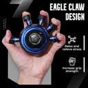 Glitzgrip Arm Builder 2025 New Hand Forearm Ball Strengthener and Finger Grip Exerciser Balls Wrist Strengthening Guitar Finger Gripper Strength Trainer Hand Squeezer Stretcher Extender Workout