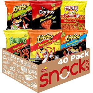 FritoLay 40CT CHEETOS FH MIX VARIETY PACK. BB: OCT 7. 2025