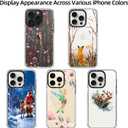 Wildflower Phone Case for iPhone 14 Pro Max Cute Trendy Aesthetic Floral Design for Women & Girls - Military-Grade Drop Protection - Clear Hard Shell Protective Cover - A Fairy and Flowers