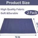 PONGHEI 2 Moving Blankets 40"x 72" Heavy Duty Packing Blankets for Moving Shipping Thick Furniture Wrapping for Moving Supplies Professional Quilted Shipping Blankets