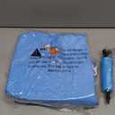 EZIGO Baby Pool Float with Canopy UPF 50+ Sun Protection, Double Air Chambers Infants Swimming Floats with Sound Toys Adjustable Safety Seat Toddler Float for Boys and Girls 6-36 Months (Orange-Blue)