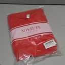 Missufe Women's Sleeveless Spaghetti Strap Ruched Bodycon Sundress Summer Casual Mini Cami Dress (Medium, Red)