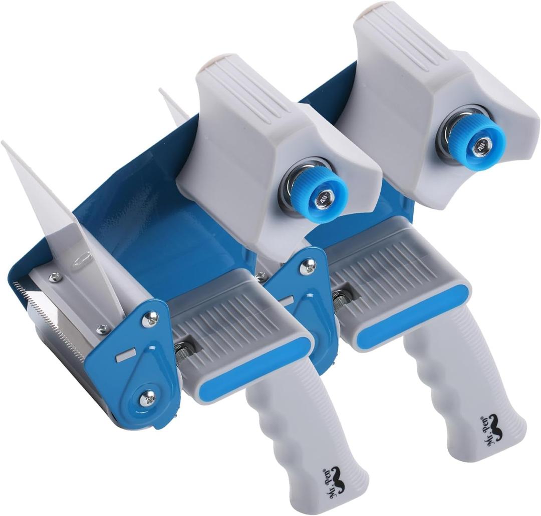 Mr. Pen- 3 inch Tape Dispenser, Packing Tape Dispenser, 3 inch Packing Tape, Heavy Duty Tape Dispenser, Shipping Dispenser, Packaging Tape Dispenser (Blue)
