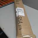 LazBlinds No Drill Blackout Roller Shades, 30" W x 48" H, Dark Coffee