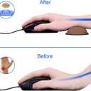 Desk Pad, Extended Large Mouse Pad with Stitched Edges (31.5X11.8In), Ergonomic Mouse Wrist Rest Support, Waterproof Computer Keyboard Mouse Mat, Cute African Black Girls XXL Brown Gaming Mouse Pad