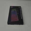 Wireless Keyboard and Mouse Combo - RGB Backlit, Rechargeable & Light Up Letters, Full-Size, Ergonomic Tilt Angle, Sleep Mode, 2.4GHz Quiet Keyboard Mouse for Mac, Windows, Laptop, PC (Black)