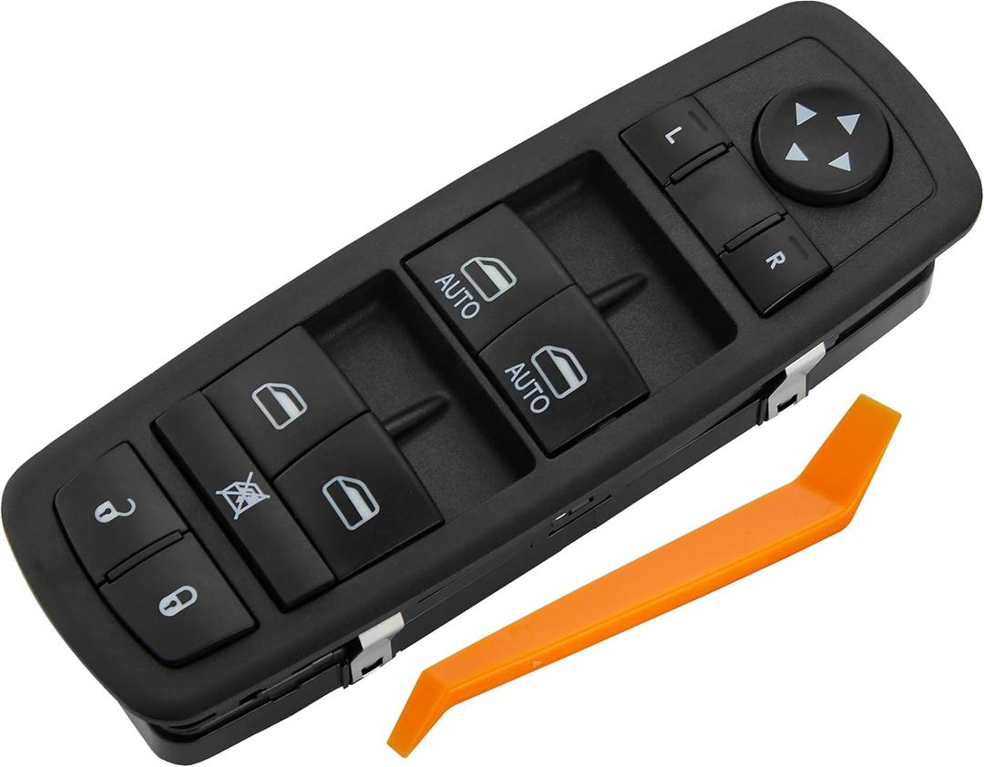 Power Window Switch Fits for Jeep Cherokee 2015-2022, for Chrysler 200 2015-2017 Driver Side Control Door vidrios Master Switch.Replace68271206AA