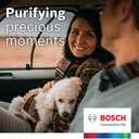BOSCH 6090C HEPA Cabin Air Filter - Compatible with Select Ram 1500, 1500 Classic, 2500, 3500, 4500, 5500 Trucks (7.9" x 8.7" x 1.1")