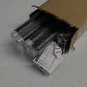 Curtain Rods for Windows 120 to 170 Inches Long, Adjustable 1 Inch Black Curtain Rod for Outdoor Indoor, Modern Heavy Duty Drapery Rod, Ceiling Mount 14ft Room Divider, All Metal, Easy Install